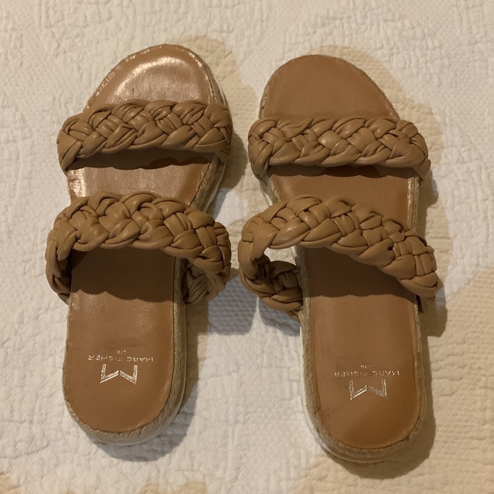 Marc Fisher Jaimee flat Espadrille. 5.5. - Picture 4 of 13